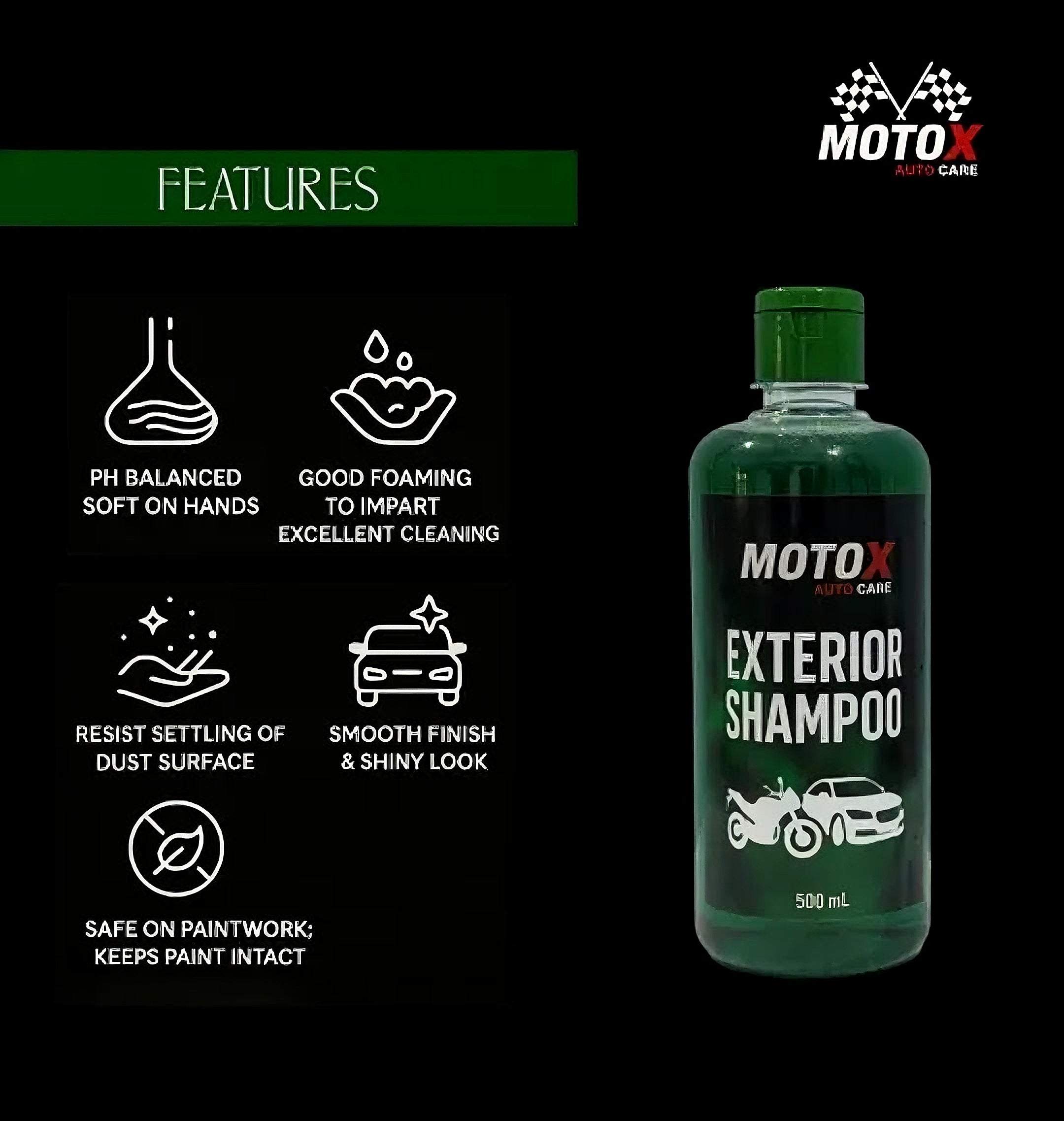 Motox thick car shampoo